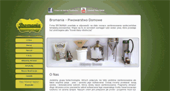 Desktop Screenshot of bromania.pl